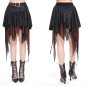 Black and Red Asymmetric Skirt Black and Red Asymmetric Skirt
