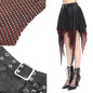Black and Red Asymmetric Skirt Black and Red Asymmetric Skirt