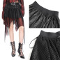 Black and Red Asymmetric Skirt Black and Red Asymmetric Skirt