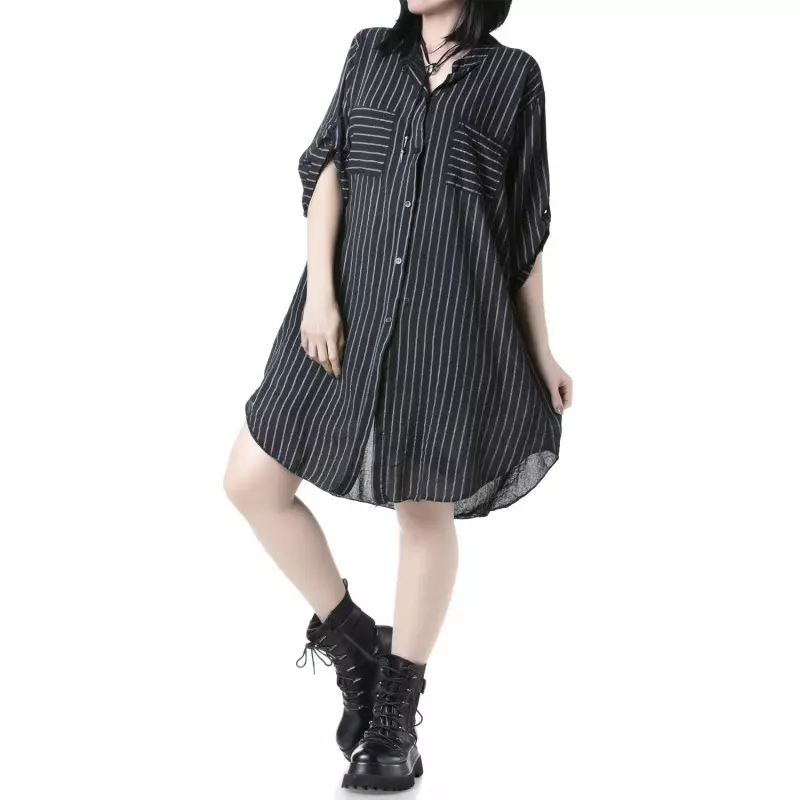 Long Shirt with Stripes from Style Brand at €18.00