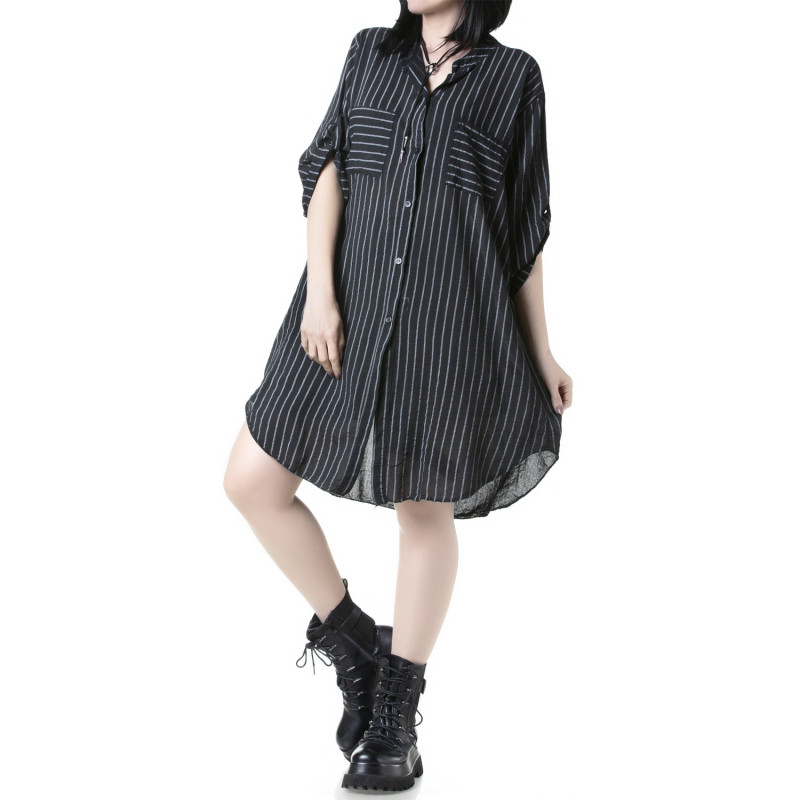 Long Casual Tartan Shirt