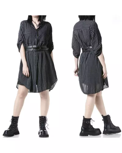 Long Shirt with Stripes from Style Brand at €18.00