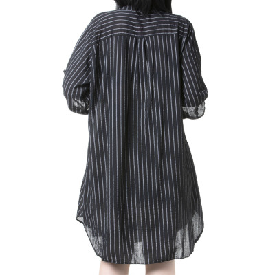 Chemise Casual Longue Tartan