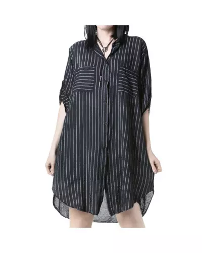 Chemise Longue avec Rayures de la Marque Style à 18,00 €