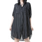 Camisa Longa com Listras