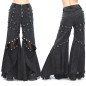 Pantalon Évasé avec Grille Pantalon Évasé avec Grille