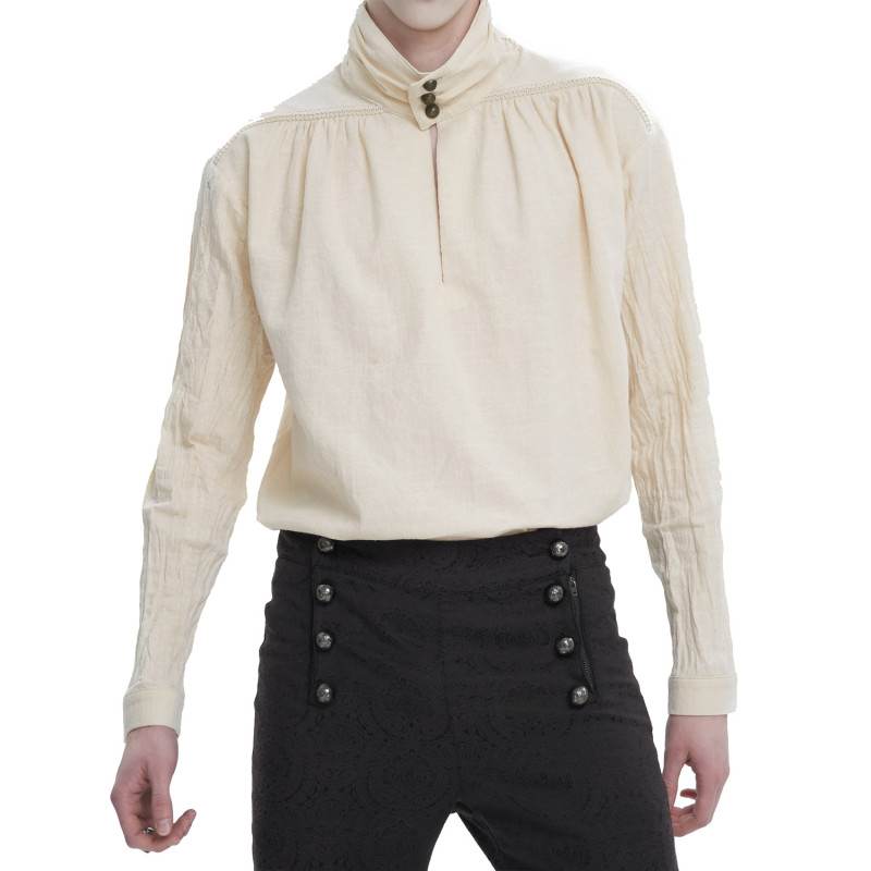 Camisa Gótica Negra para Hombre