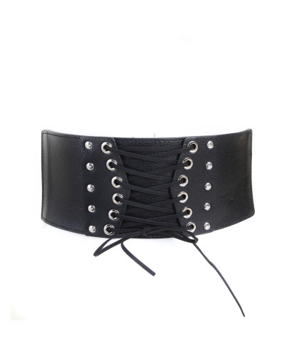 Ceinture Gothique Large avec Croisé