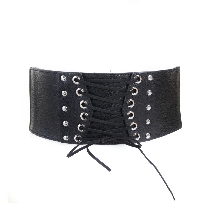 Ceinture Gothique Large avec Croisé