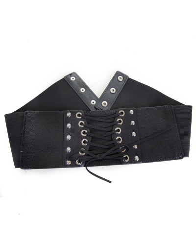 Ceinture Gothique Large avec Croisé