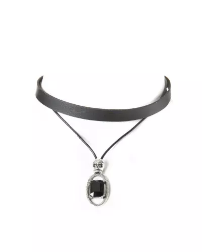 Choker with Stone and Skull from Crazyinlove Brand at €9.00