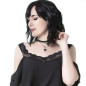 Choker with Stone and Skull Choker with Stone and Skull