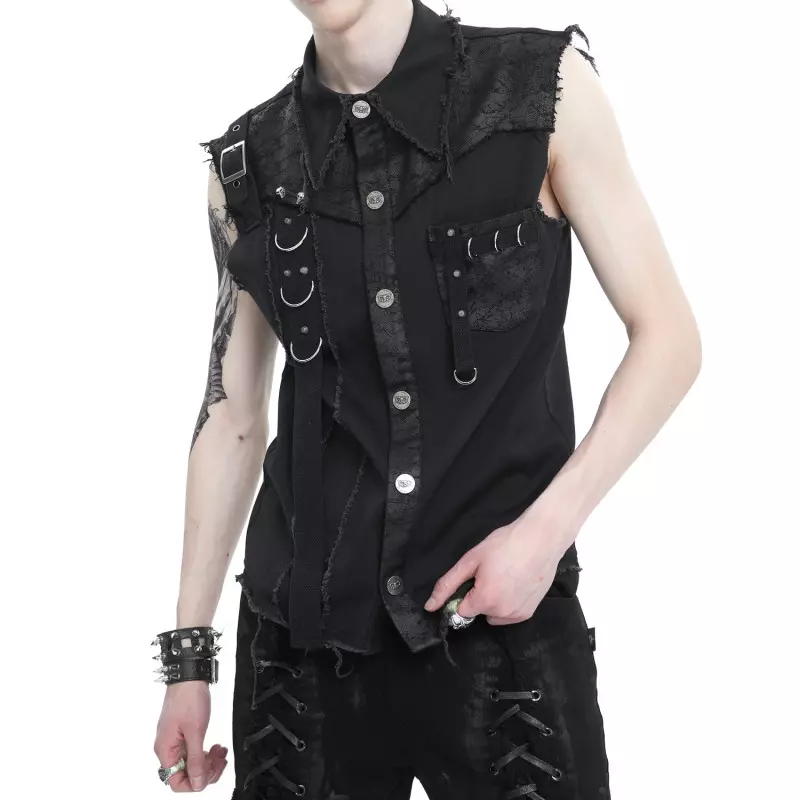 Sleeveless Shirt for Men from Devil Fashion Brand at €68.90