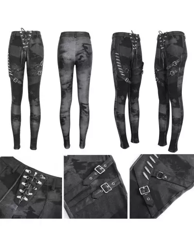 Legging Asymétrique Noir de la Marque Devil Fashion à 78,50 €