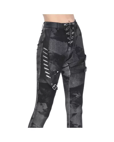 Legging Asymétrique Noir de la Marque Devil Fashion à 78,50 €