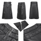 Falda con Hebillas para Hombre Falda con Hebillas para Hombre