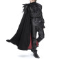Capa Asimétrica con Plumas para Hombre Capa Asimétrica con Plumas para Hombre