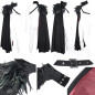 Cape Asymétrique avec Plumes pour Homme Cape Asymétrique avec Plumes pour Homme