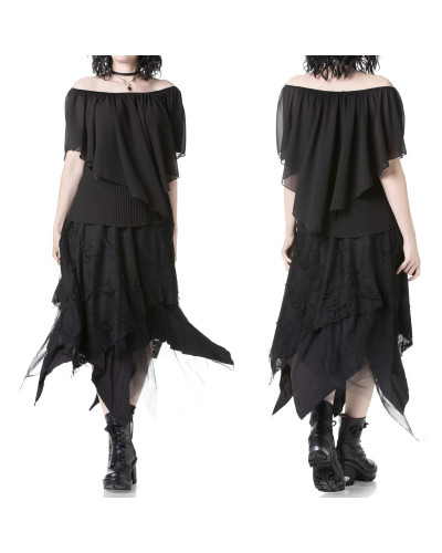 T-Shirt with Tulle