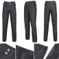 Pantalón Negro con Rayas para Hombre Pantalón Negro con Rayas para Hombre
