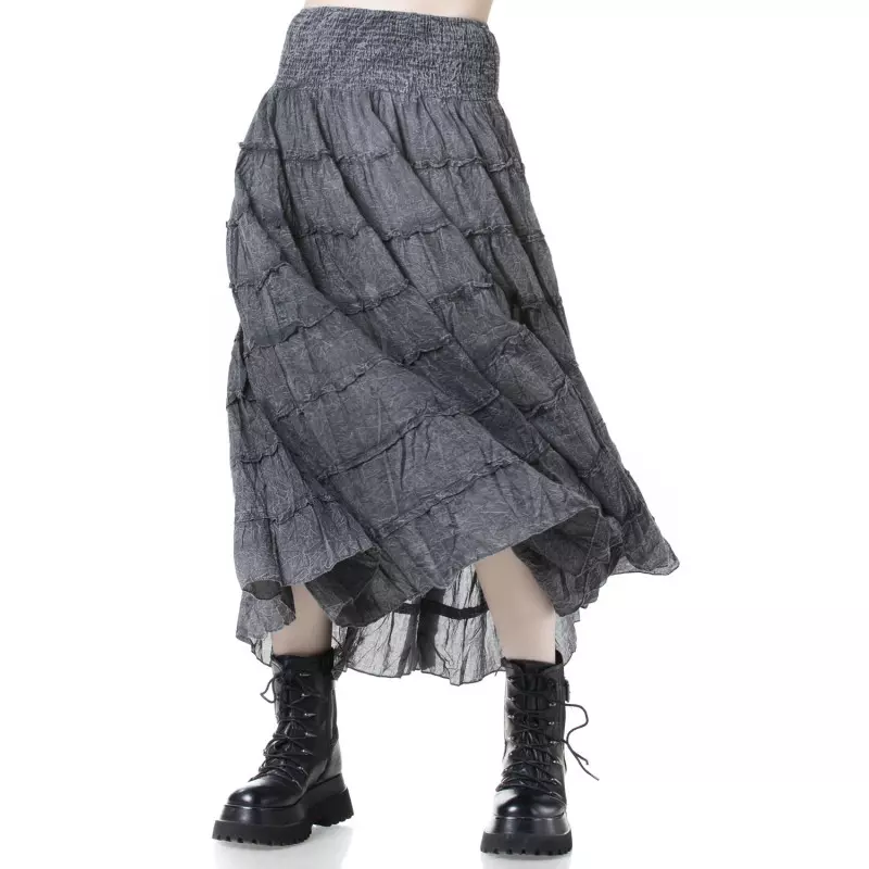 Long Grey Skirt from Style Brand at €29.90