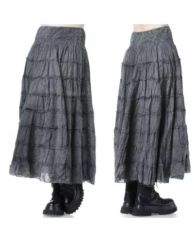 Falda Larga Gris marca Style a 35,00 €