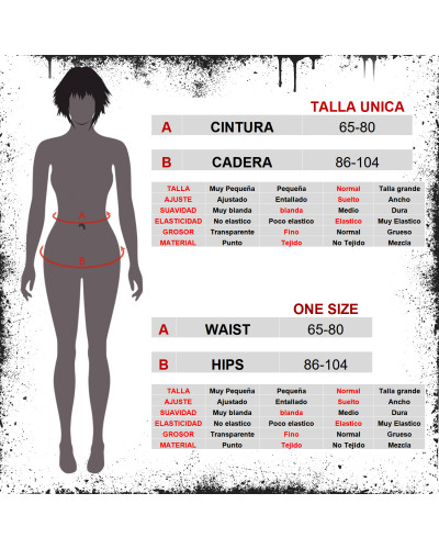 Calças Góticas Abertas