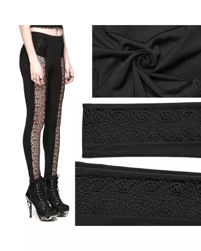 Offene Leggings der Punk Rave-Marke für 42,50 €