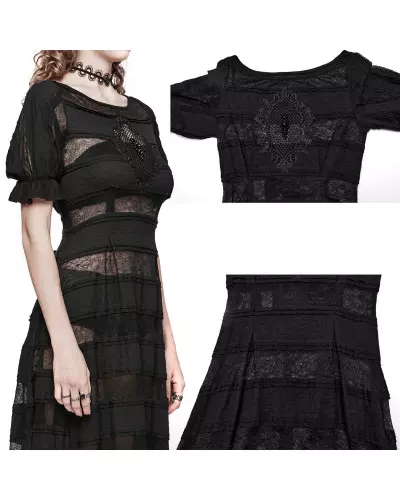 Vestido Transparente da Marca Punk Rave por 57,50 €