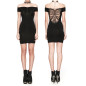 Vestido Corto Negro