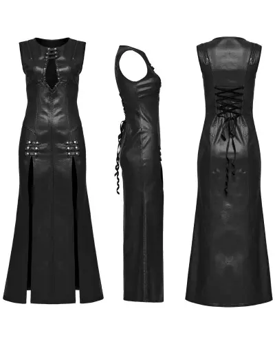 Robe en Similicuir de la Marque Punk Rave à 79,90 €