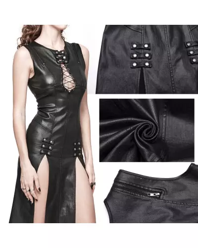 Faux Leather Dress from Punk Rave Brand at €79.90