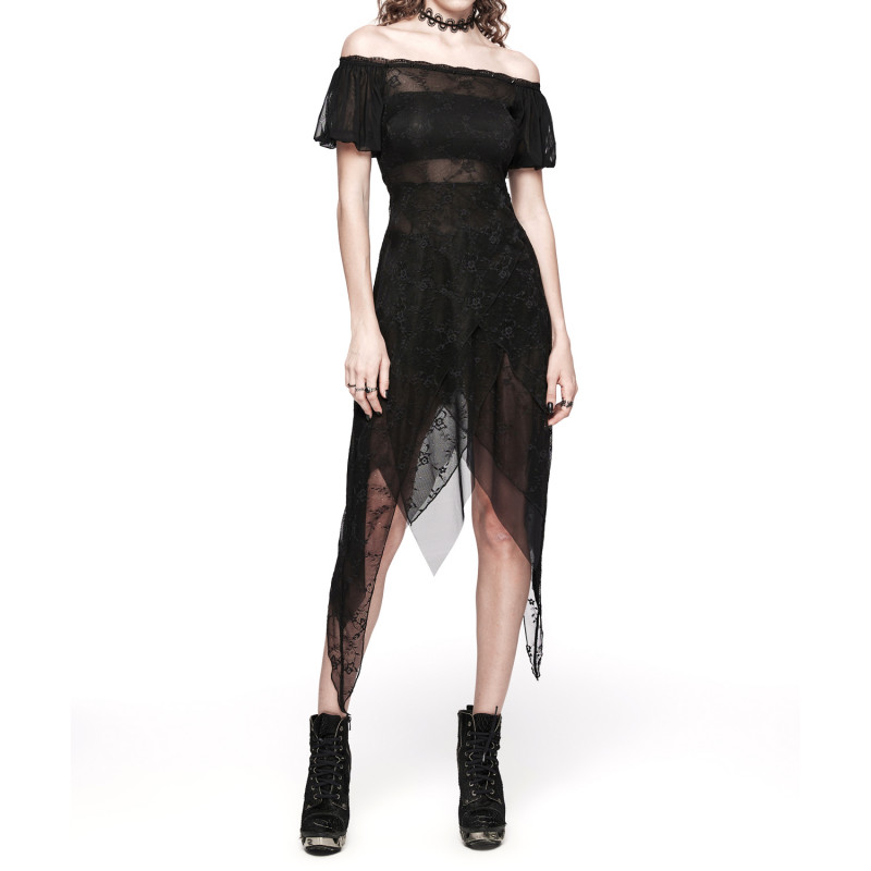 Durchsichtiges Gothic Kleid