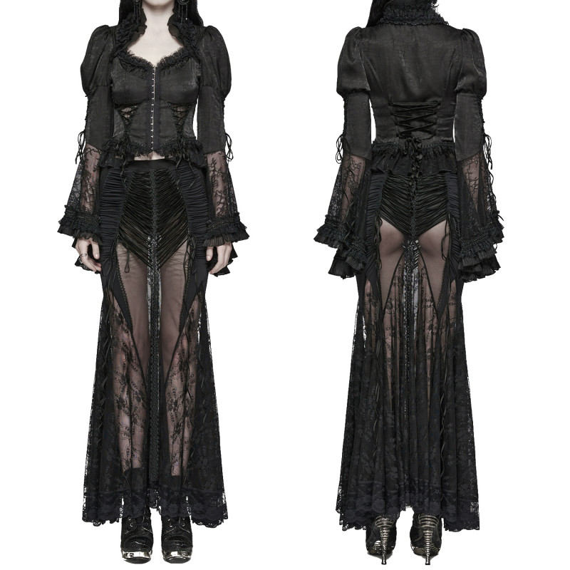 CLAYMORE BOLT<BGO>＆SKIRT INAVANCE Asymmetric Gothic Skirt