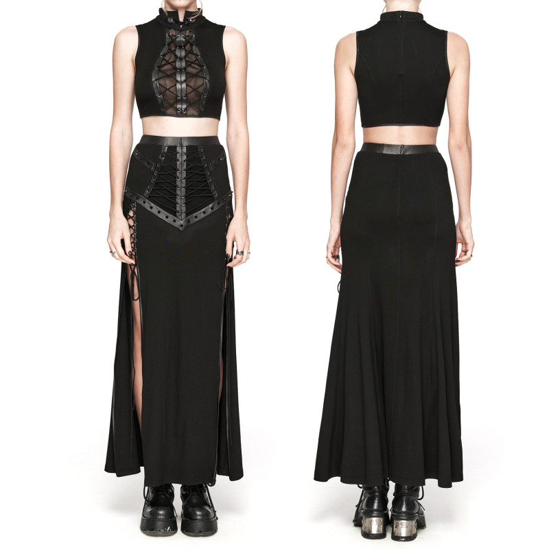 Skirt with Lacings