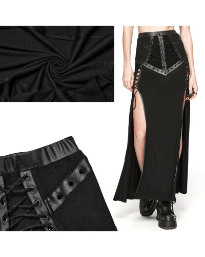 Gothic Miniskirt with Lacings