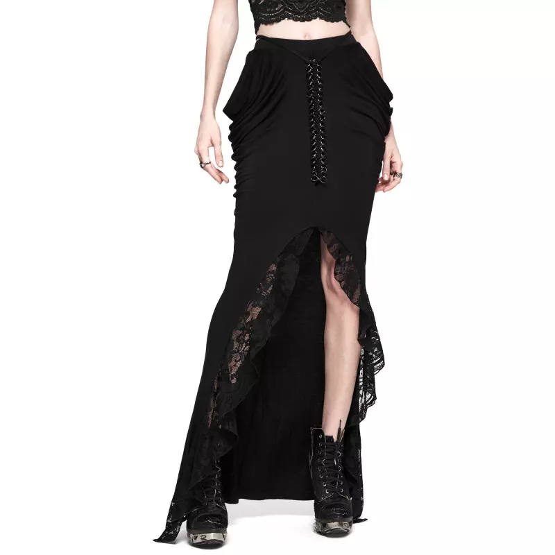 Long Black Skirt from Punk Rave Brand at €59.90