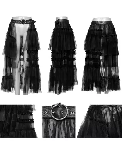 Belt with Black Skirt from Punk Rave Brand at €59.90