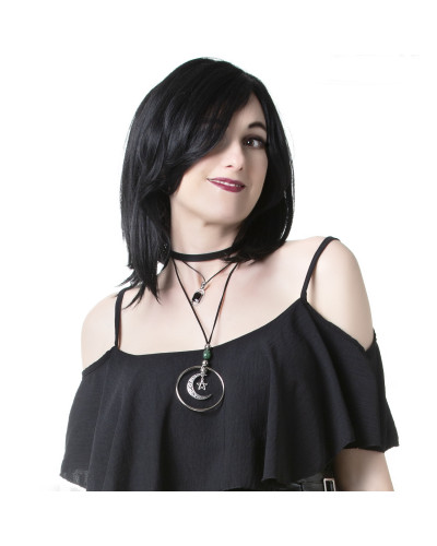 Collar Gótico con Luna
