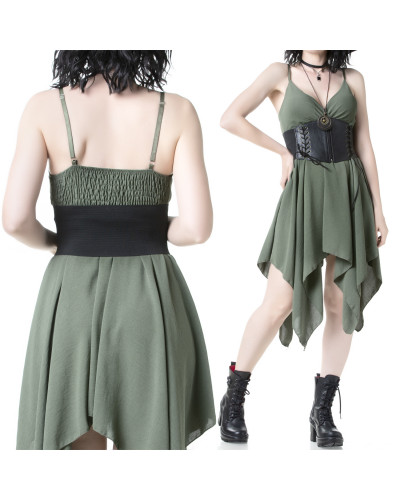 Gothic Belt with Zipper
