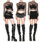 T-Shirt Transparente com Borboleta T-Shirt Transparente com Borboleta