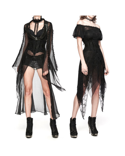 Gothic Underbust Corset with Zipper