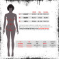 Elegantes Unterbrust-Korsett aus Mesh Elegantes Unterbrust-Korsett aus Mesh