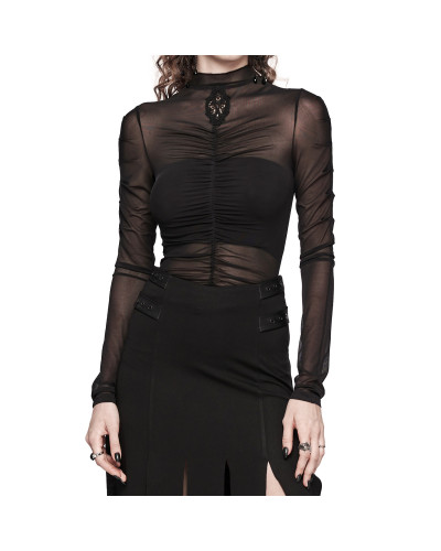 Camiseta Gótica Transparente