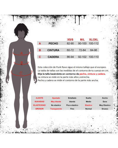 Camiseta Gótica Transparente