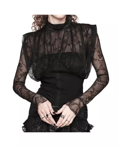 Blouse with Lace