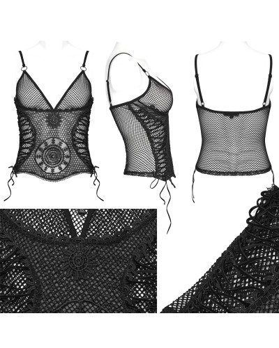Black Gothic Top