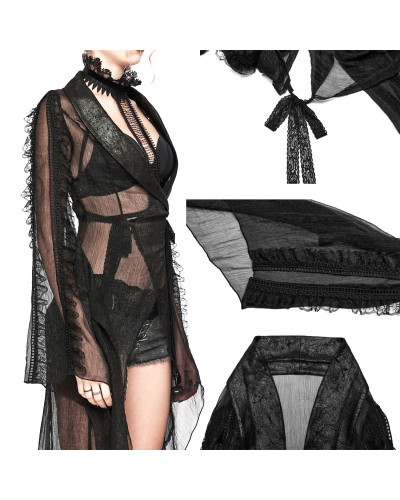 Black Gothic Kimono