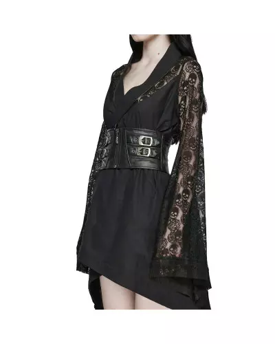 Kimono Noir de la Marque Punk Rave à 119,90 €