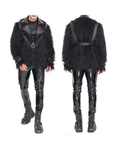 Faux Fur Jacket for Men from Devil Fashion Brand at €159.90